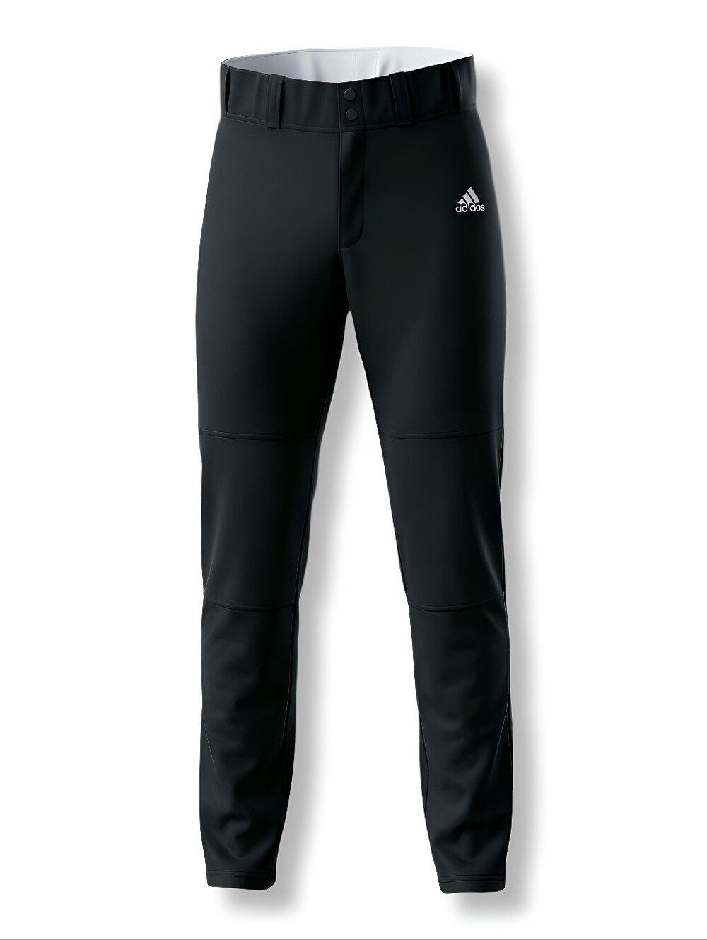 Adidas Men's Black Baseball Pants Size M 32x31 Athletic Practice Uniform